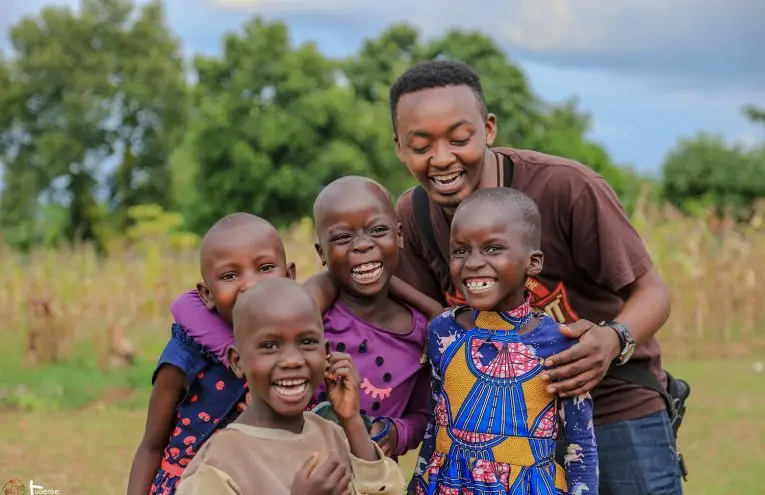 Tugende Together - group picture near TuTo Junior School